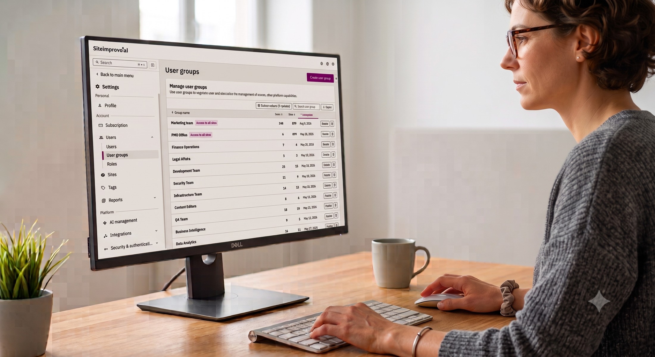 Siteimprove User Groups, hero